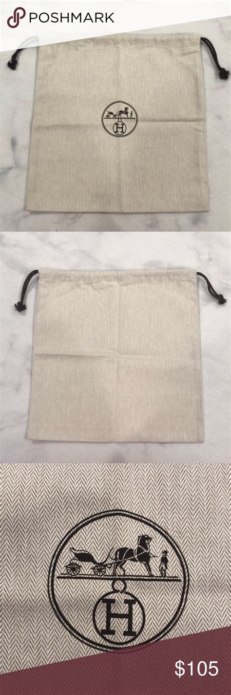 authentic hermes dust bag.